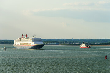 MS Borealis Cruise Ship, Olsen Cruise Lines, Southampton, Hampshire, England, Europe