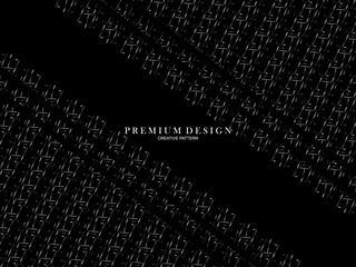 Black metal texture steel background. Perforated metal sheet.