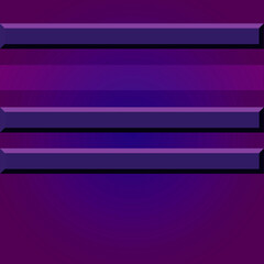 square gradient radial background of pink and purple color blends. conceptual graphic, purple parallel lines. 3d illustration