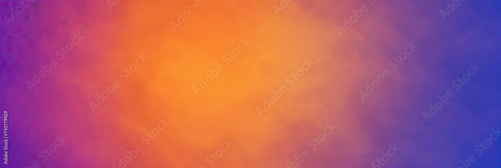 Poster blue orange hues gradient create a captivating and dynamic sky, merging and shifting with an otherworldly grace