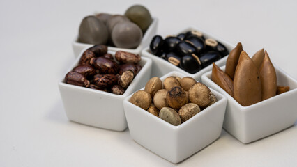 Gray Nicker, Velvet Bean, Madhuca Longifolia, Castor Oil Seeds