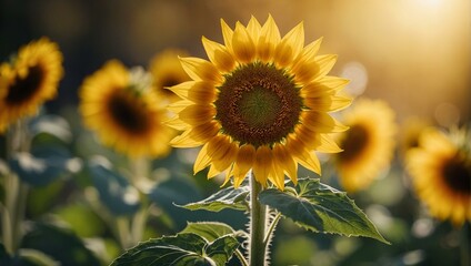 sunflower in the garden