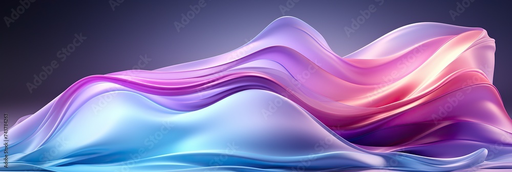 Poster A dynamic wave of colorful liquid cascades over a black background, creating a mesmerizing and vibrant display of movement and fluidity