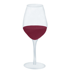 glass of red wine