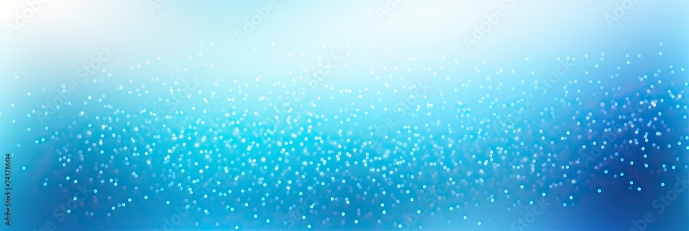 Poster a dreamy blue backdrop with soft white speckles scattered throughout, creating a serene and mystical