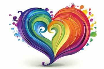 LGBTQ Pride chartreuse. Rainbow lgbtq+ promenade colorful blend diversity Flag. Gradient motley colored compound LGBT rights parade festival diversity diverse gender illustration