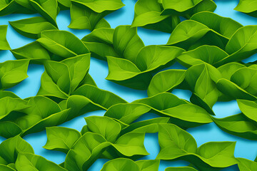 Seamless Pattern green nature background 02