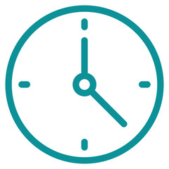 Clock Icon Element For Design