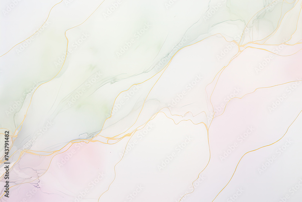 Aufkleber a stunning blend of white and pink marble creates a dreamy and sophisticated textured background, pe