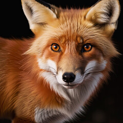 Fototapeta premium Perfect Fluffy Red Fox.