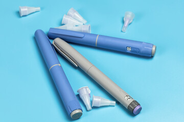 Ozempic Insulin injection pen or insulin cartridge pen for diabetics.