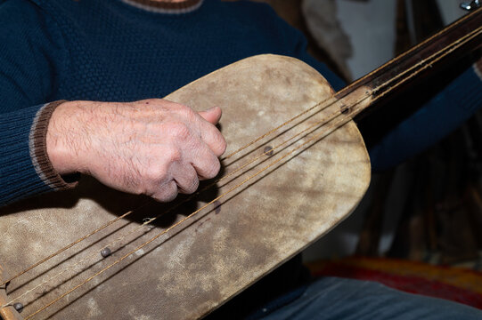 Guembri is a musical instrument typical of Moroccan culture. It is also known as Gimbri, Sintir or Hejhoujis.