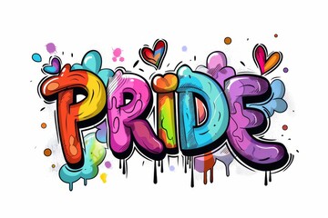 LGBTQ Pride guaranteed. Rainbow self assertiveness colorful enbian diversity Flag. Gradient motley colored gay flag LGBT rights parade festival novice diverse gender illustration