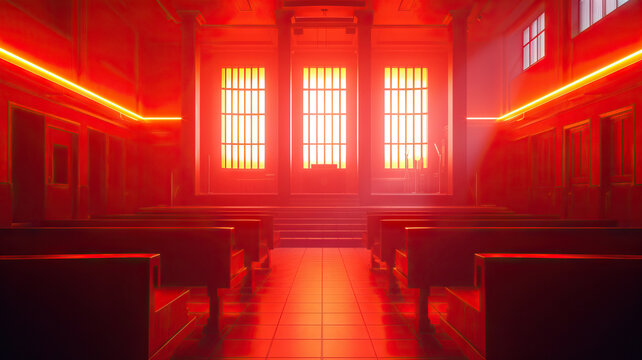 Quantum Criminal Court: Criminals exploiting quantum uncertainty to create alibis and escape prosecution in a court system struggling to adapt to quantum laws