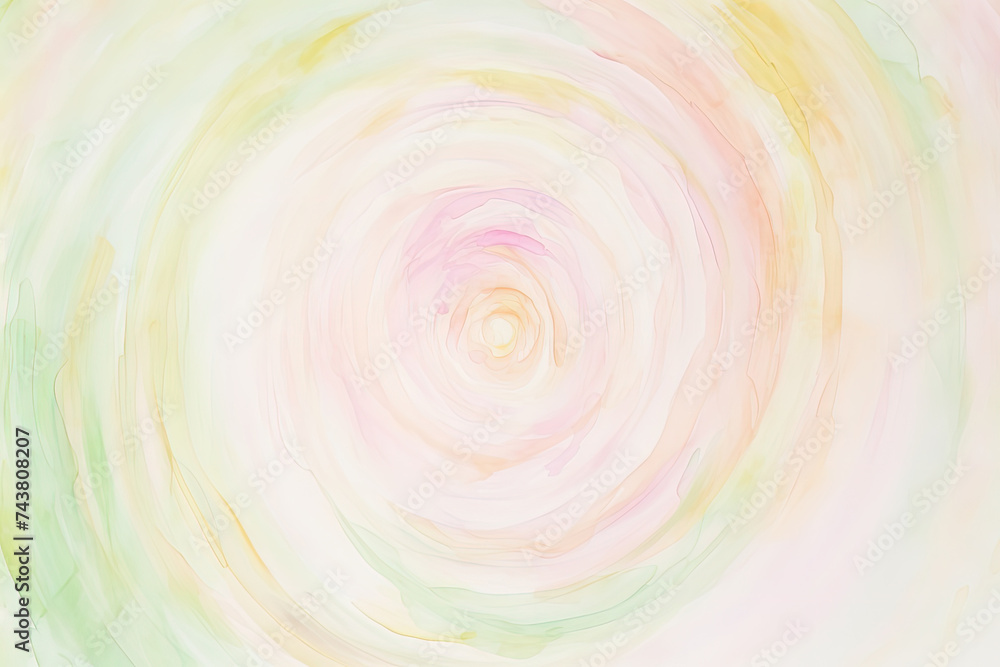 Aufkleber mesmerizing spiral design in soft, pastel colors, creating a sense of tranquility and movement. the 