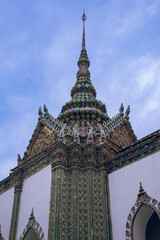Fototapeta premium The Piman Rattaya Throne Hall, Grand Palace, Bangkok, Thailand 