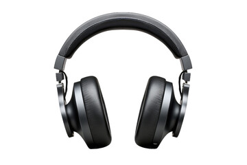 Fototapeta na wymiar Stylish Noise-Cancelling Headphones Cutout on Transparent Background