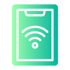 tablet gradient icon