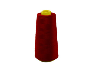 spool with red thread for sewing machine - 743826843