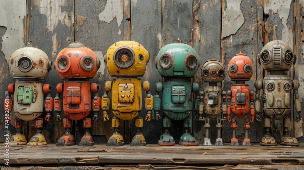 Poster collected robots