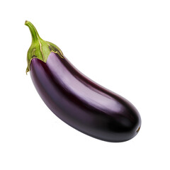 Eggplant isolated, transparent background white background no background