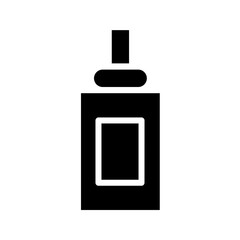 Bottle Spray Cleaning Glyph Icon