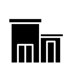 Building Office Clean Glyph Icon