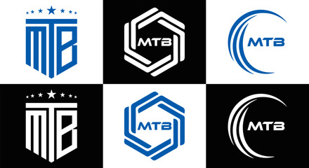 MTB logo. M T B design. White MTB letter. MTB, M T B letter logo design. Initial letter MTB linked circle uppercase monogram logo. M T B letter logo vector design. top logo, Most Recent, Featured,