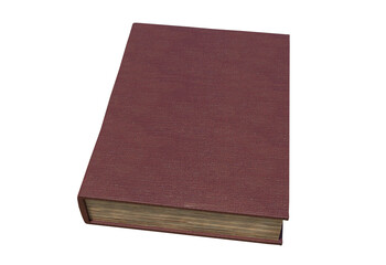 Book For Mockup On White Background