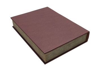 Book For Mockup On White Background