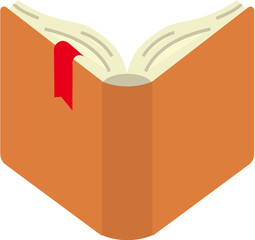 Book icon vector. Education symbol for your web site design, logo, app, UI. 