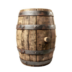 Obraz premium barrel isolated, transparent background white background no background