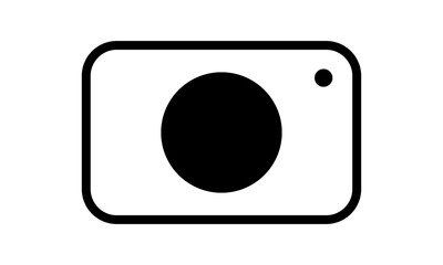 Photography logo, camera concept design