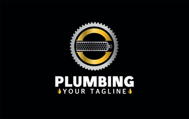 plumbing logo, plumbing water logo, Plumbing logo design template