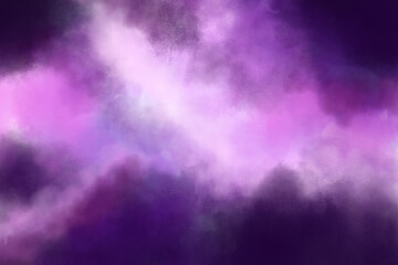 Cloudy Sky Galaxy Background