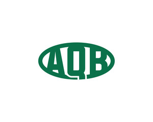 AQB Logo design vector template