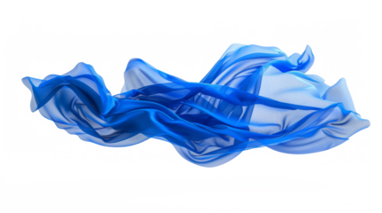 Cloth, Silk fabric, transparent fabric flying wave background fashion satin motion drapery scarf flying chiffon veil isolated on transparent white background