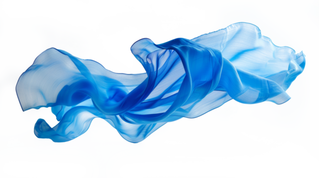Cloth, Silk fabric, transparent fabric flying wave background fashion satin motion drapery scarf flying chiffon veil isolated on transparent white background