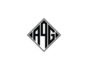 AQG Logo design vector template