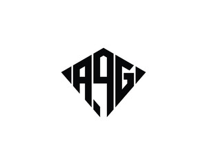 AQG Logo design vector template