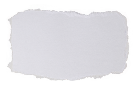 white paper ripped message torn	
