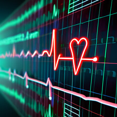 heart beat cardiogram