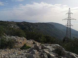 View from the Vidova Gora to Bol