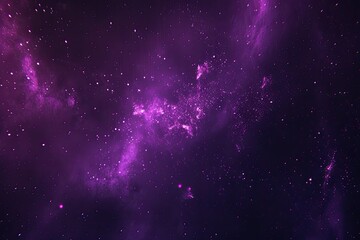 Purple Sky Filled With Stars