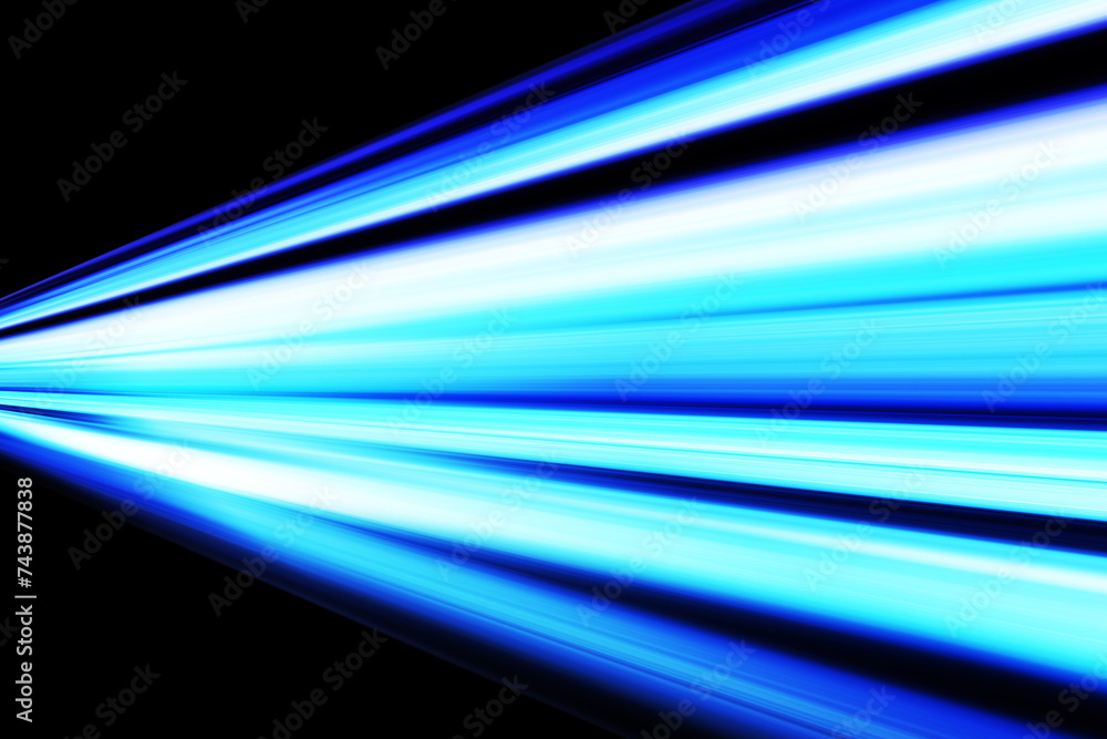 Poster modern abstract high-speed light effect. abstract background with stripes of light. technology futur