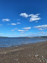 Baie de beauport beach in Quebec