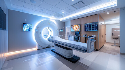 MRI,CTスキャンのイメージ - obrazy, fototapety, plakaty
