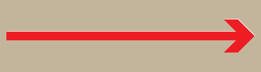 Arrow icon. Black arrow pointing to the right. Black direction pointer.	