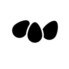 Eggs, icon, logo, shape, symbol, arts, design, coloring
