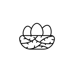 Eggs, icon, logo, shape, symbol, arts, design, coloring